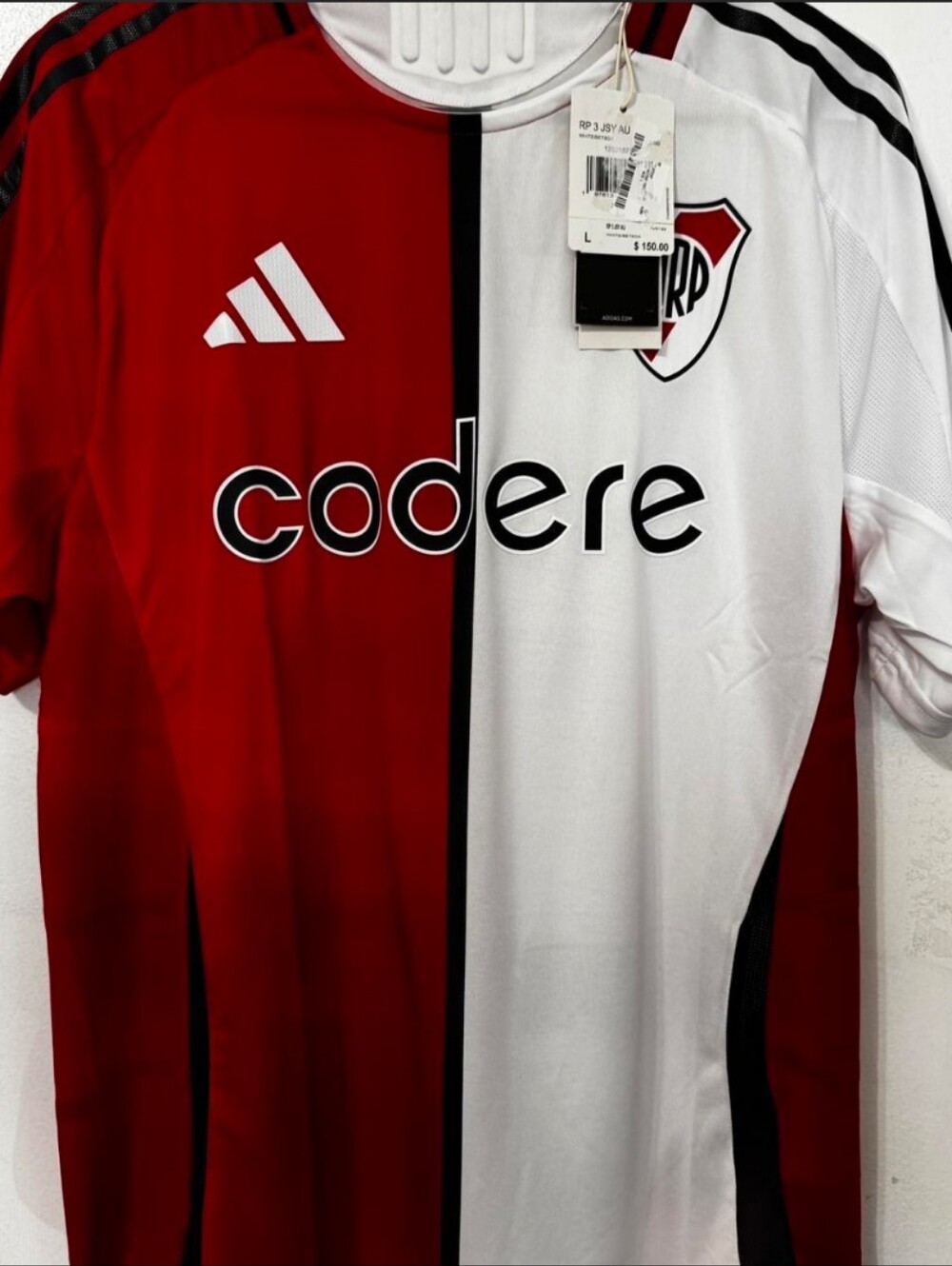 Club Atlético River Plate adidas 2024/25 Third Authentic Jersey - White/Red